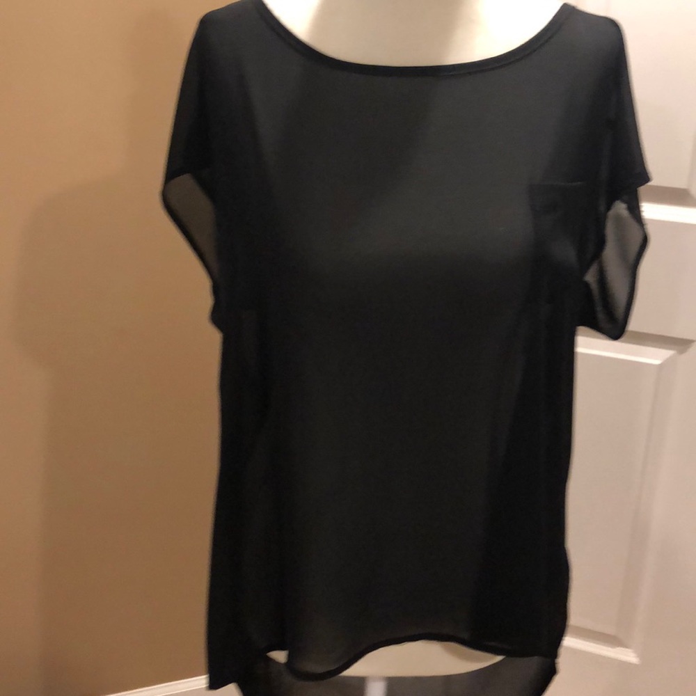 Black high low top